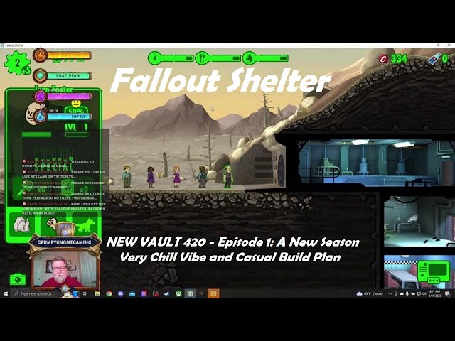 Fallout Shelter - New Vault 420 - Episode 1: A New Season With A New Very  Chill Vibe And Build Plan - Youtube