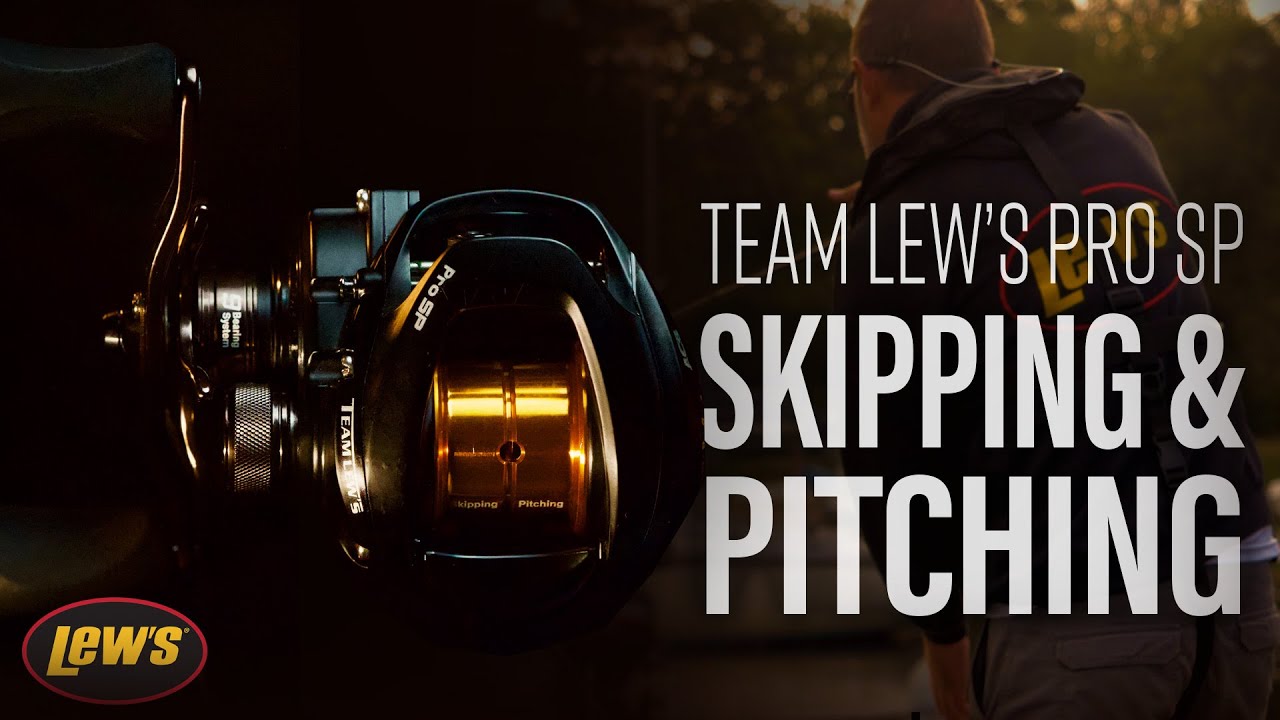 Team Lew's Pro SP Skipping And Pitching SLP 8.3:1 Baitcast Reel