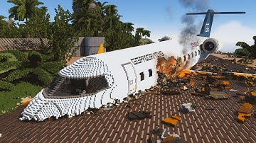 Realistic Airplane Crashes and Shootdowns #6 | Teardown