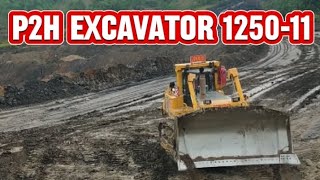 P2H EXCAVATOR 1250#excavator #trending #truck #trendingshorts #buldozer @ekoxomengofficial9114