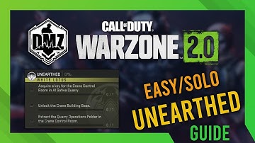 Unearthed (Crane Control Room) GUIDE | DMZ Mission Guide | Simple | FAST