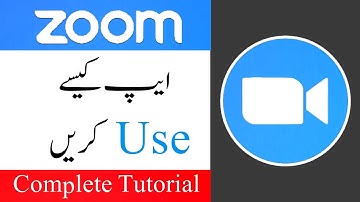 Zoom App Complete Urdu Tutorial | How to use Zoom App?