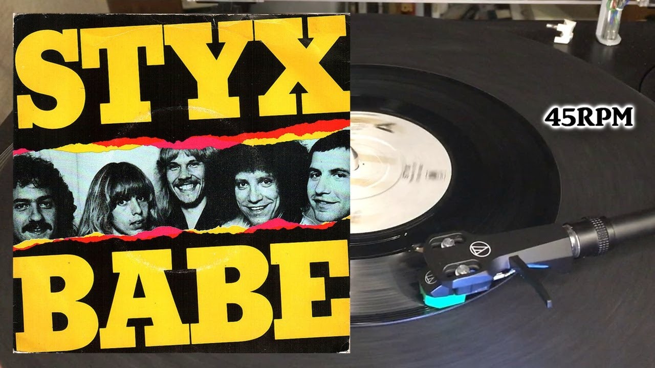 STYX - BABE, 1979, A&M Records - AMS 7489Vinyl, 7