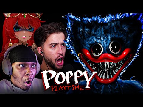 WE ARE SCARED AND HYPE!!! | Poppy Playtime Chapter 1