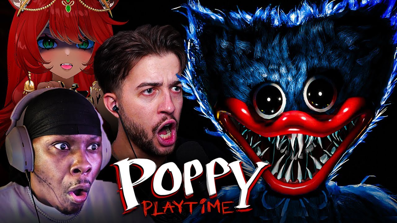 WE ARE SCARED AND HYPE!!! | Poppy Playtime Chapter 1