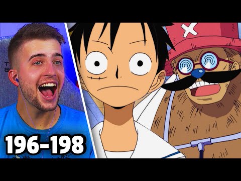 START OF G8 ARC!!! One Piece Episode 196, 197 & 198 REACTION + REVIEW