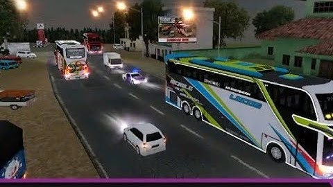 Mobile Bus Simulator New Bus #6 JAKARTA New Update Game - Android Gameplay FHD #busgames