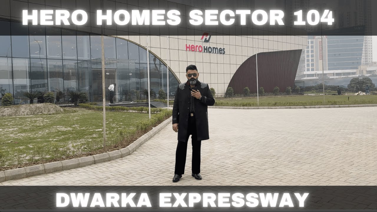 New launch | Hero Homes Sector 104 | Invest Now In Real estate | Exclusive Walkthrough