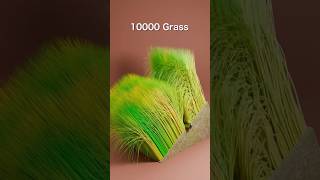 Satisfying grass physics 3d simulation #blender #3d #3danimation #simulation #physics #satisfying