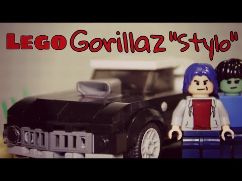 Lego Gorillaz Stylo 