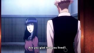 Death parade - Decim and Chiyuki farewell Resimi