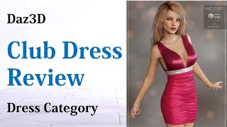 Daz3D Club Dress Review DressCategory