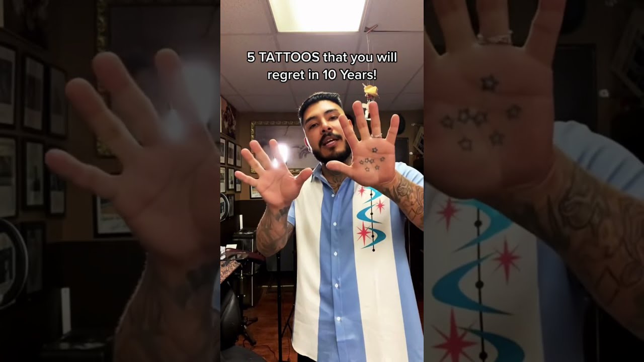 5 ТАТУИРОВОК, О КОТОРЫХ ВЫ ПОЖАЛЕЕТЕ!