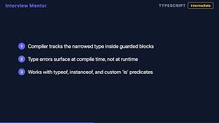 Type Guard vs Type Assertion in TypeScript