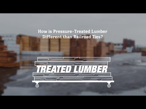 वीडियो: रेलरोड संबंधों के लिए किस लकड़ी का उपयोग किया जाता है?