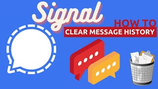 How to clear message history on Signal private messaging app | How to use Signal app screenshot 5