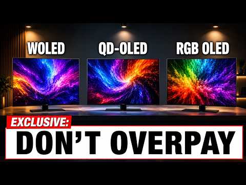 OLED vs QD-OLED vs WOLED - The Hidden Differences That Cost You $1000