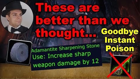 Sharpening Stone NEW META, Goodbye Instant Poison