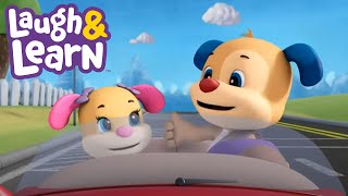 Catch, Count, Drive: Fun Adventures! 🎵 | Toddler Learning Songs | Kids Cartoon