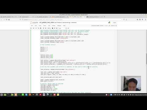 Learning Diaries In 2020 OpenMC 19 Intro To 3D Lattices Live Demonstration 