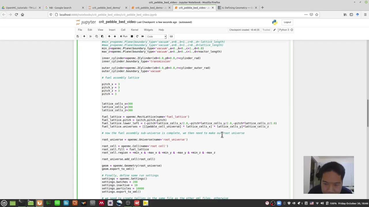 Дневники обучения в 2020 году: демонстрация в прямом эфире вводного курса по 3D-решеткам на OpenM...
