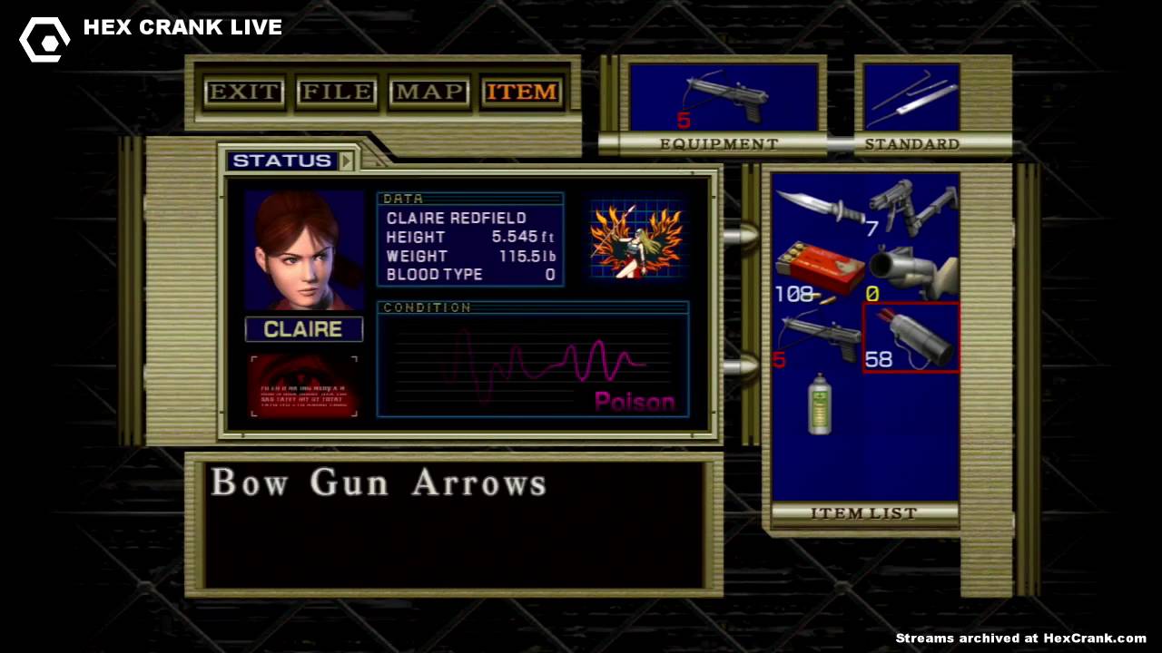 Hex Crank Live Resident Evil Code Veronica (Part 3) YouTube