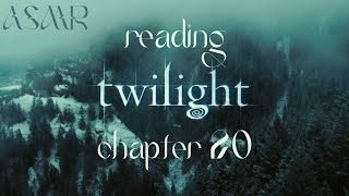 ASMR Reading Twilight Chapter 20 | Whispered Audiobook with Ambiance [Female American Accent]