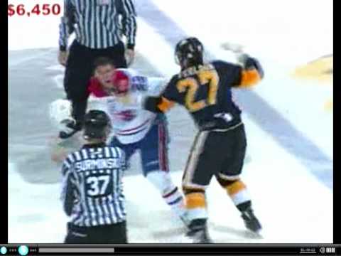 Darren Kramer vs Michael Ferland Nov 5, 2010