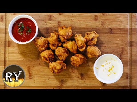 Buffalo Shrimp Bites With Two Simple Dipping Sauces