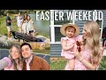 EASTER VLOG 2024 // dress shopping, church, cooking, family time, + reflecting
