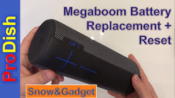 Megaboom Battery Replacement + Reset and it charges again :)