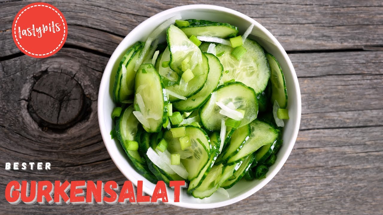 Der besten Gurkensalat mit Dill - ganz einfach selber machen! 🥒 - YouTube