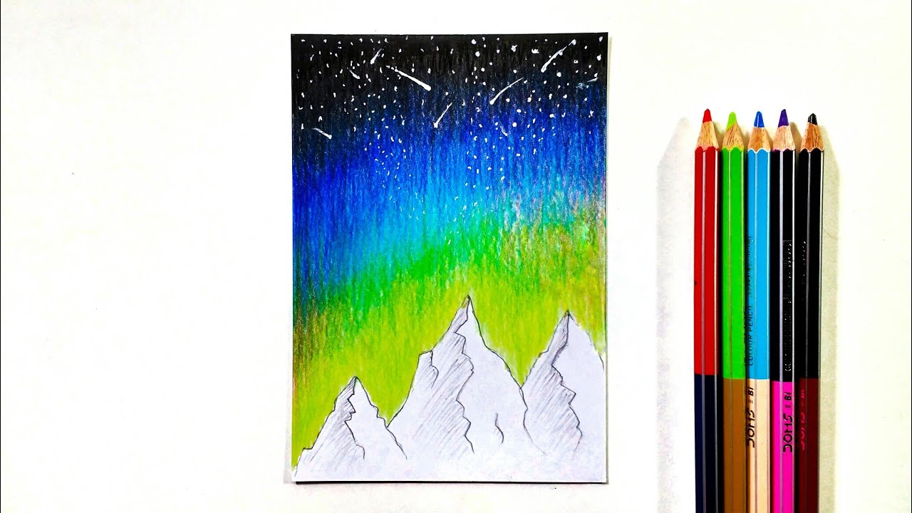 Featured image of post Easy Cool Colored Pencil Drawings