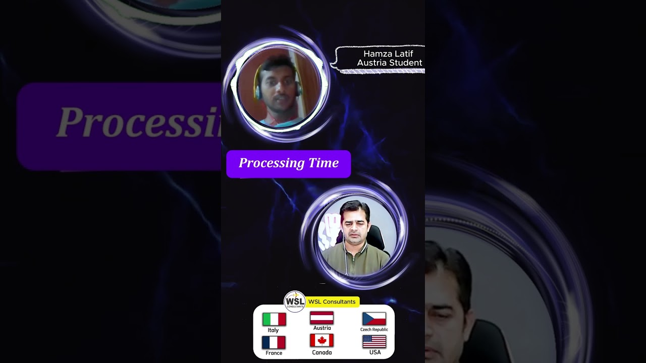 Bank Statement Amount for Austria RP | How Mr. Hamza Latif got admission and Study Visa of Austria