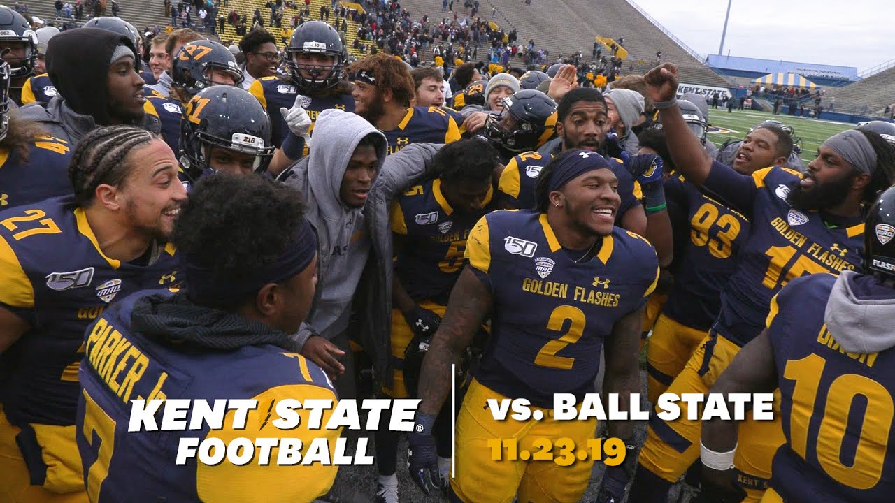 Kent State Football vs. Ball State 11.23.19 YouTube