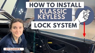 How to Install Klassic Keyless door locks on 67 Mustang