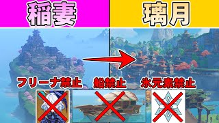 genshin Impact I Want To Cross The Sea From Inazuma To Liyue Without Being Able To Move On Water