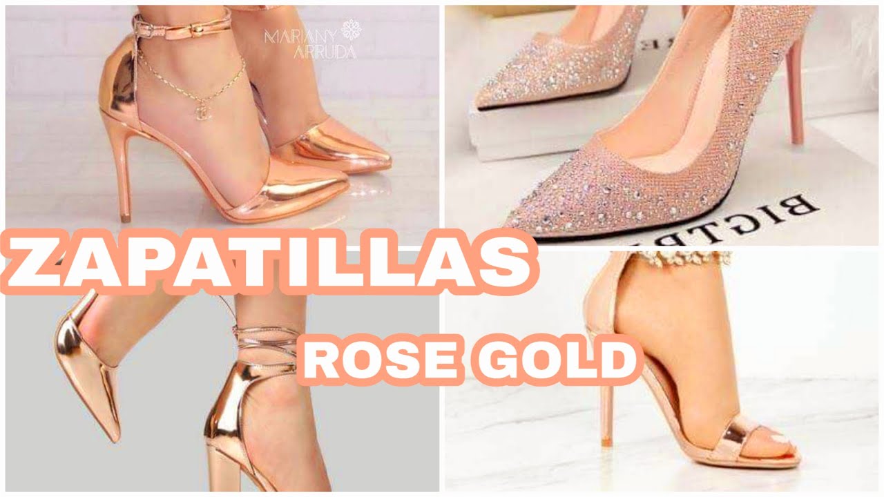 ZAPATILLAS ROSE GOLD Y OUTFITS EN COLOR AMARILLO QUE TE ENCANTARÁN - YouTube