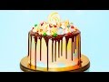 🍰 Шоколадный Торт Размытая Радуга ♥ Как Собрать и Украсить Торт ♥ Рецепты NK cooking