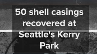 50 shell casings recovered at Seattle's Kerry Park