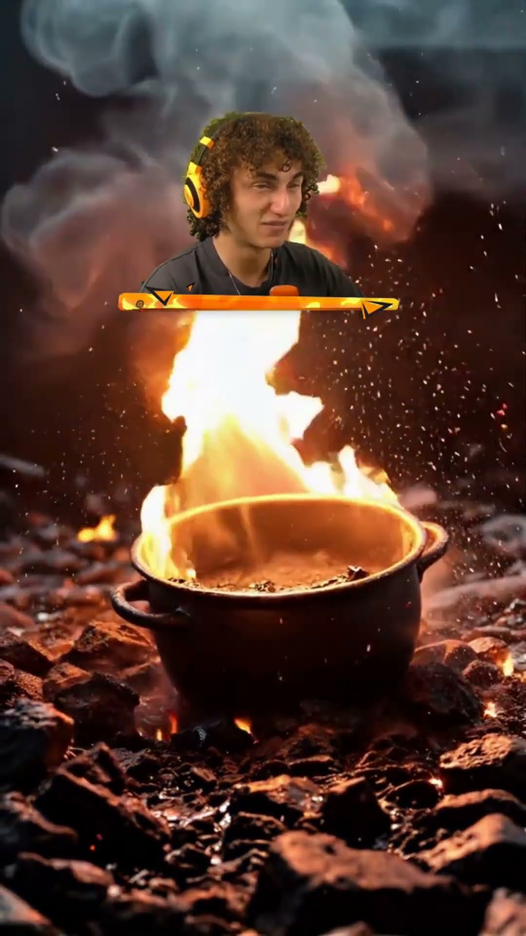Giant SLEDGEHAMMER vs LAVA!?