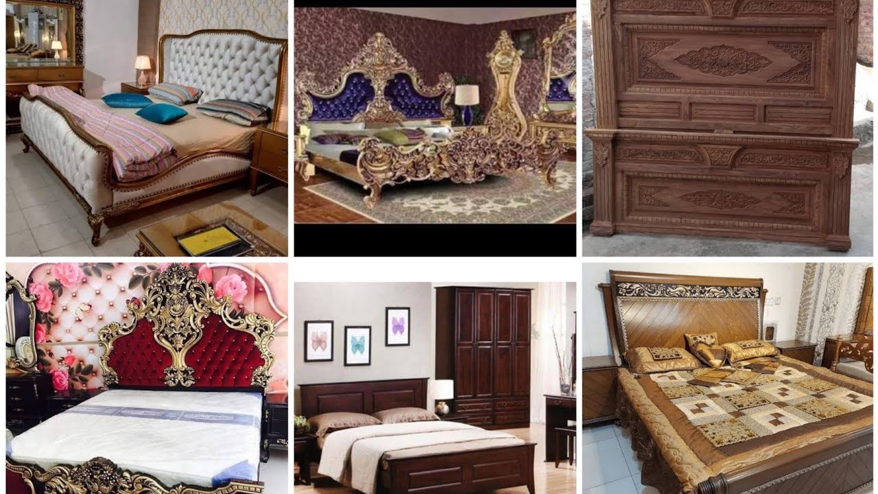 Pak Wood work new design 2022 (update) chinioti bed YouTube