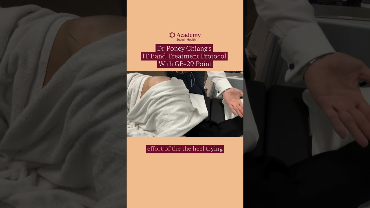 Dr Poney Chiang's IT Band Treatment Protocol With GB 29 Point