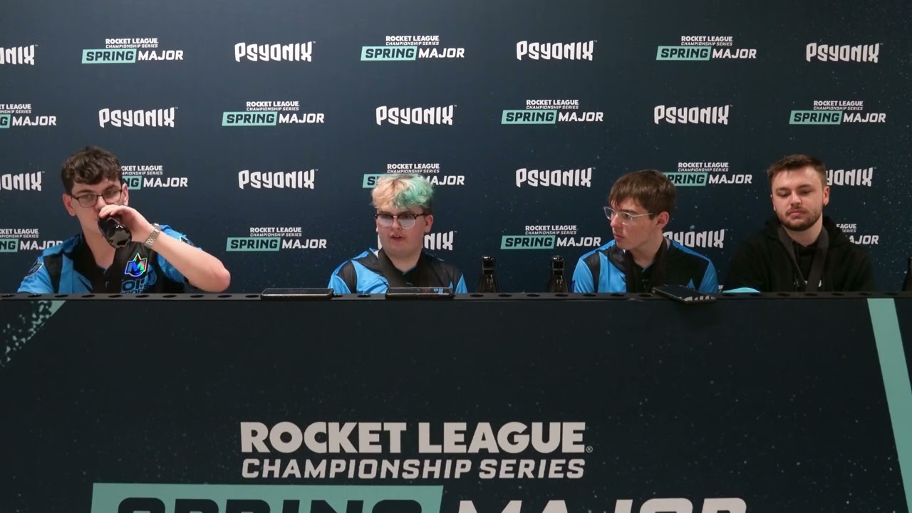 Moist Esports RLCS Spring Major Press Conference