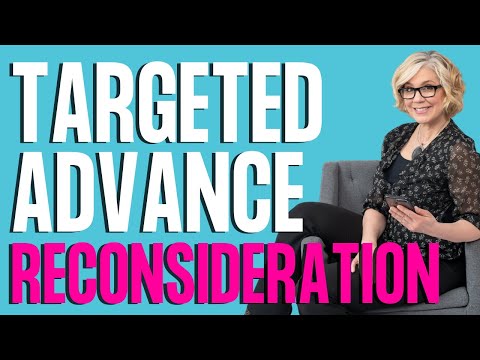 Targeted Advance | DECLINED | File a Reconsideration