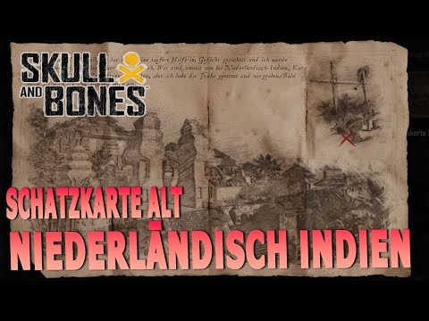 Skull and Bones: Guide - Gelöst - Schatzkarte Alt - Niederländisch - Indien - Die Nekropolis