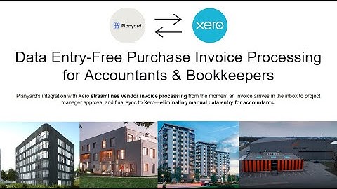 Planyard & Xero Sync: Data Entry-Free Purchase Invoice Processing for Accountants & Bookkeepers