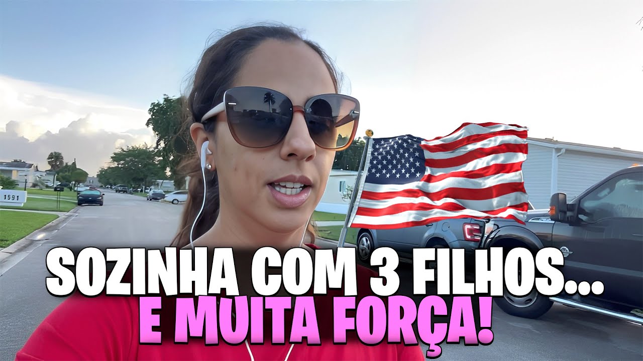 UM DIA NA VIDA DE UMA MÃE SOLO NOS EUA | MARIDO DETIDO PELA IMIGRAÇÃO