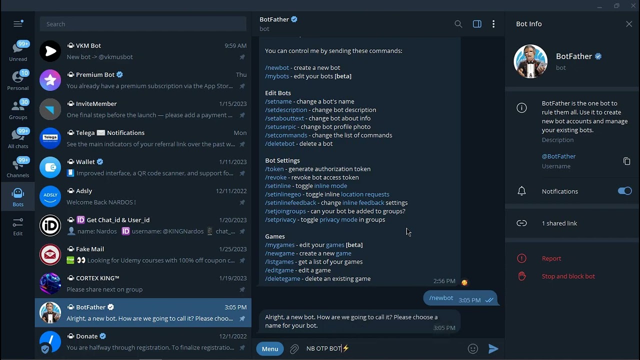 How Telegram OTP-BOT works with no API 2025