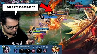 PHARSA THE BEST MAGE FOR ROTATION AND ONE SHOT BURST DAMAGE! | MYTHICAL GLORY RANK GAMEPLAY | MLBB